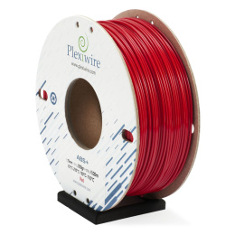ABS+ Filament Plexiwire 1,75mm Czerwony 0.25kg/100m