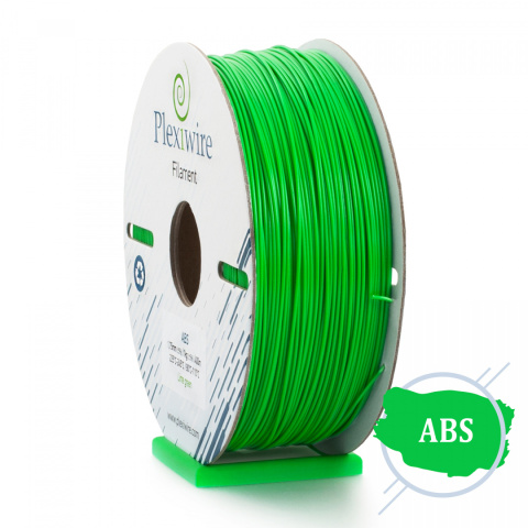 ABS Filament Plexiwire 1,75 mm Jasnozielony 1kg/400m