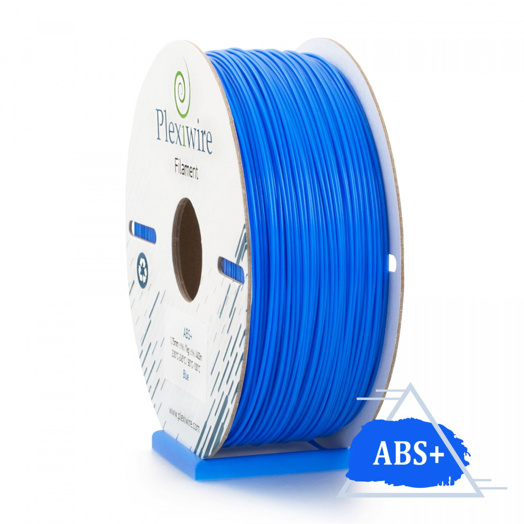 ABS+ Filament Plexiwire 1,75 mm Niebieski 1kg/400m