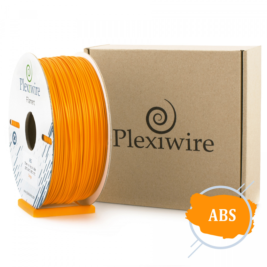 ABS Filament Plexiwire 1,75 mm Pomarańczowy 1kg/400m