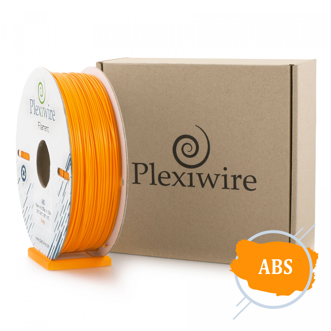 ABS Filament Plexiwire 1,75 mm Pomarańczowy 0.75kg/300m