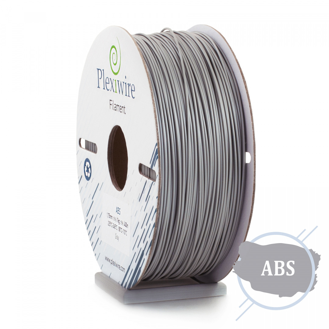 ABS Filament Plexiwire 1,75 mm Szary 1kg/400m