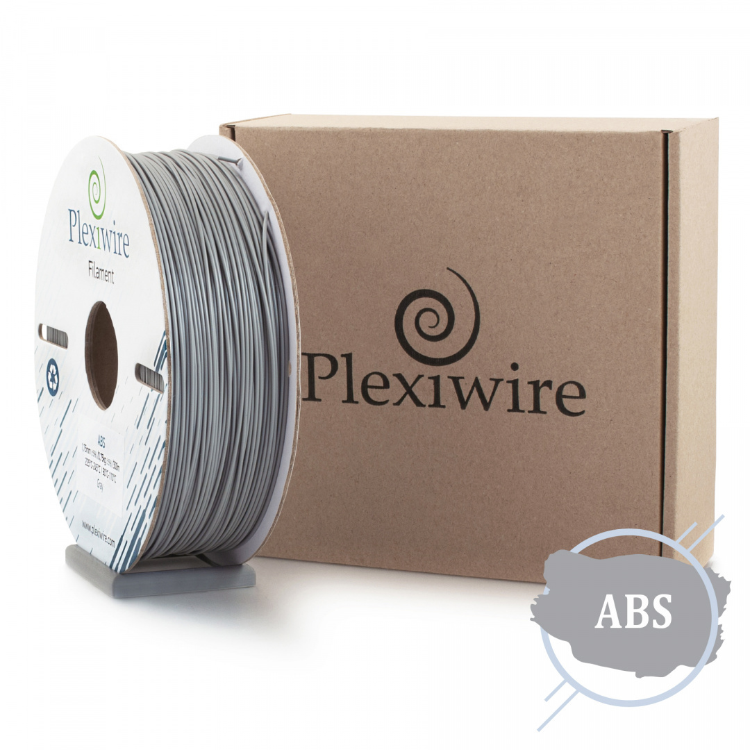 ABS Filament Plexiwire 1,75 mm Szary 0.75kg/300m