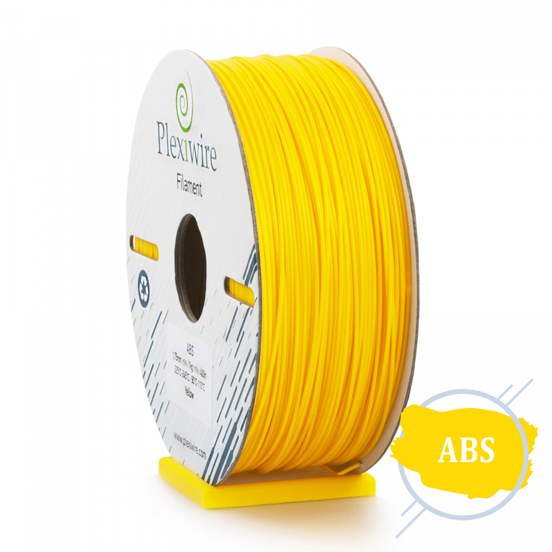 ABS Filament Plexiwire 1,75 mm Żółty 1kg/400m ABS Filament Plexiwire 1,75 mm Żółty 1kg/400m