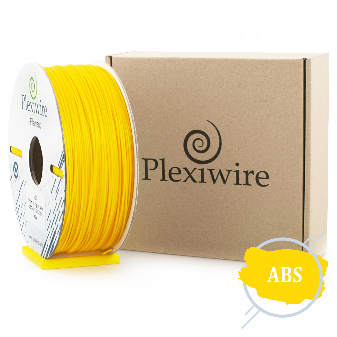 ABS Filament Plexiwire 1,75 mm Żółty 1kg/400m