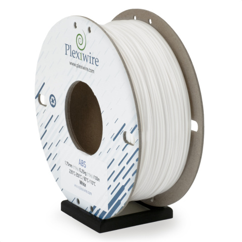 ABS Filament Plexiwire 1,75mm Biały 0.25kg/100m