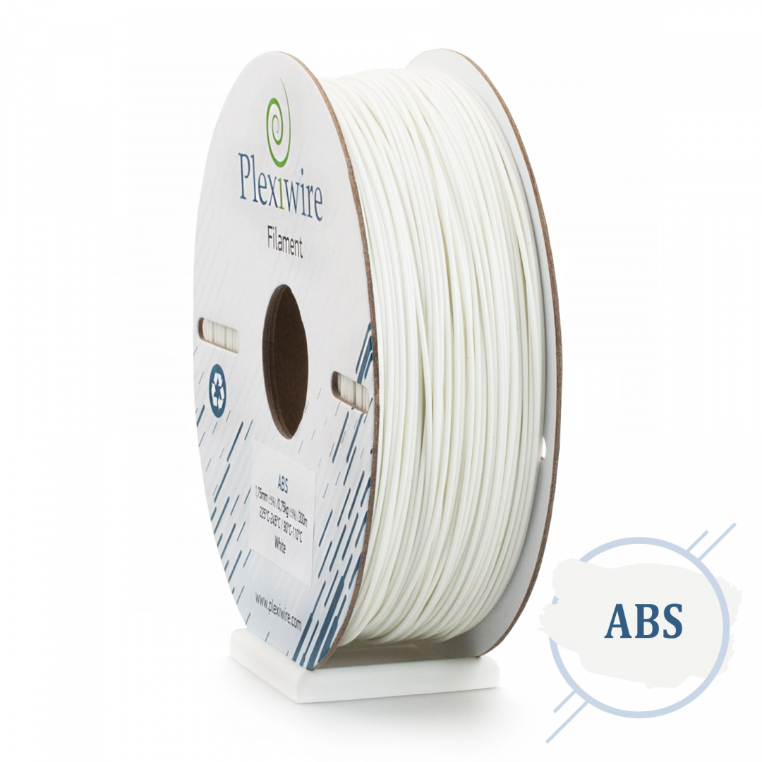 ABS Filament Plexiwire 1,75mm Biały 0.75kg/300m