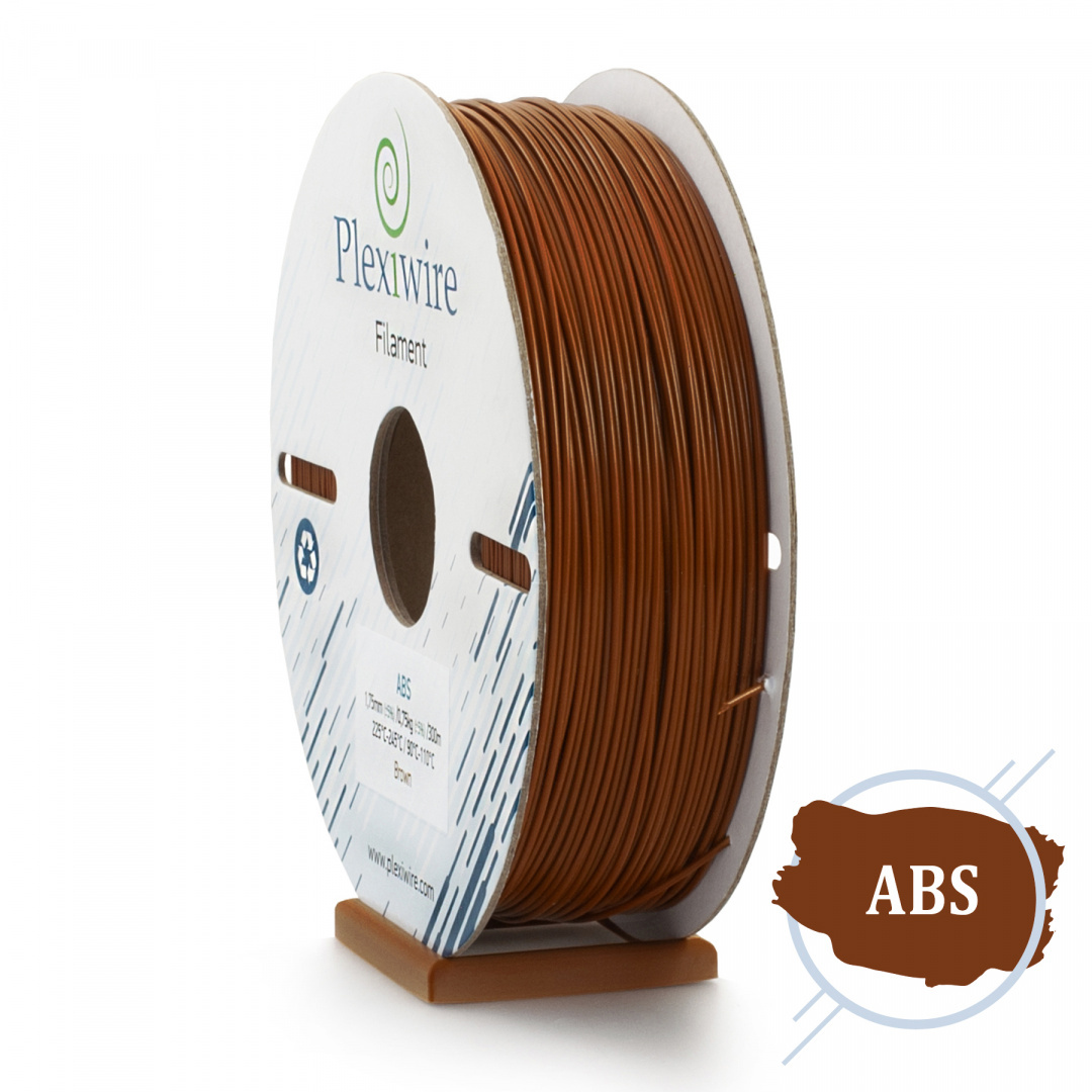 ABS Filament Plexiwire 1,75mm Brązowy 0.75kg/300m