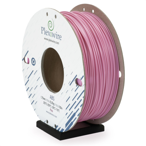 ABS Filament Plexiwire 1,75mm Różowy 0.25kg/100m