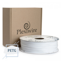 PETG filament Plexiwire 1,75mm Biały 0.9kg/300m