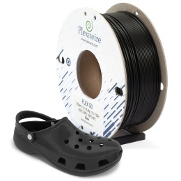 FLEX filament TPU 90A Plexiwire 1,75mm Czarny 0.3kg/100m