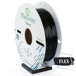 FLEX filament TPU 90A Plexiwire 1,75mm Czarny 0.6kg/200m