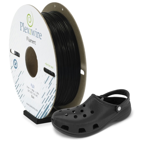 FLEX filament TPU 90A Plexiwire 1,75mm Czarny 0.9kg/300m FLEX filament TPU 90A Plexiwire 1,75mm Czarny 0.9kg/300m