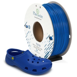FLEX filament TPU 90A Plexiwire 1,75mm Niebieski 0.3kg/100m