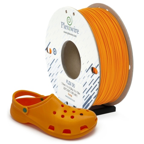 FLEX filament TPU 90A Plexiwire 1,75mm Pomarańczowy 0.3kg/100m FLEX filament TPU 90A Plexiwire 1,75mm Pomarańczowy 0.3kg/100m