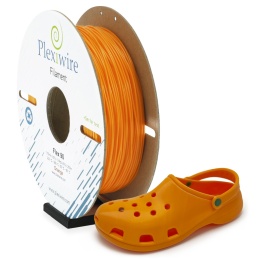 FLEX filament TPU 90A Plexiwire 1,75mm Pomarańczowy 0.9kg/300m
