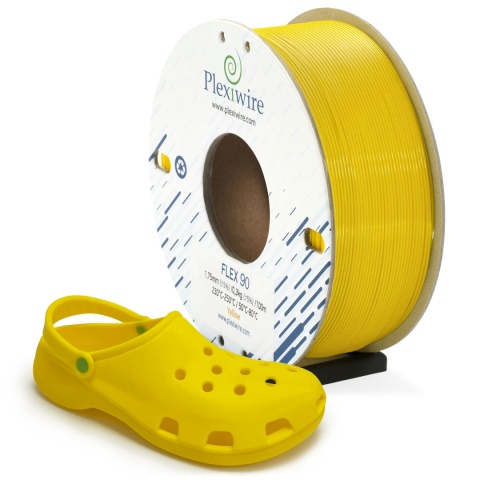 FLEX filament TPU 90A Plexiwire 1,75mm Żółty 0.3kg/100m FLEX filament TPU 90A Plexiwire 1,75mm Żółty 0.3kg/100m