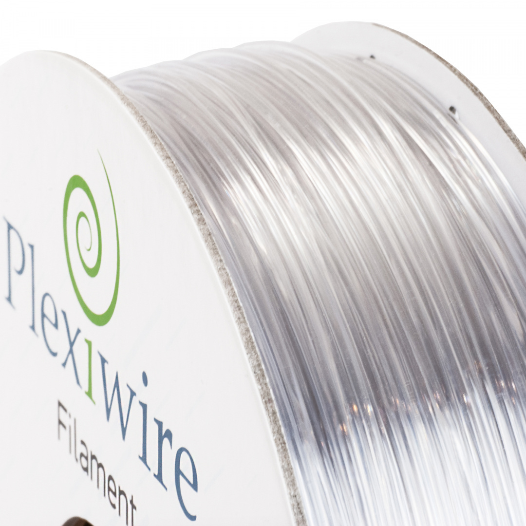 PETG filment Plexiwire 1,75mm Naturalny Transparent 0.9kg/300m