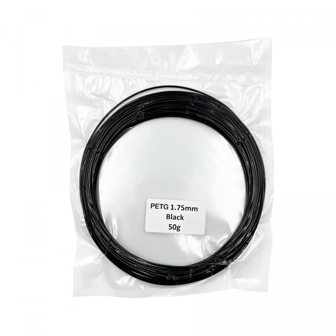 PETG filament Plexiwire 1,75mm Czarny 50g