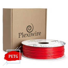 PETG filament Plexiwire 1,75mm Czerwony 0.9kg/300m