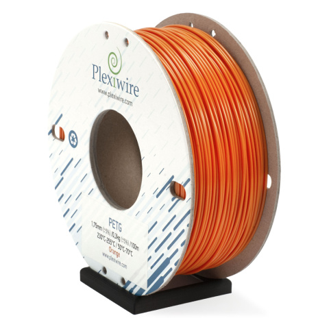 PETG filament Plexiwire 1,75mm Pomarańczowy 0.3kg/100m