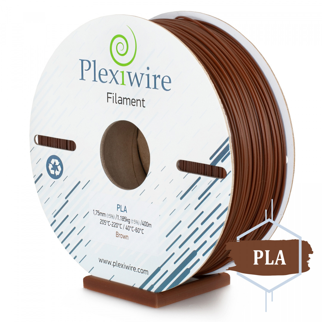 PLA Filament Plexiwire 1,75 mm Brązowy 1.2kg/400m