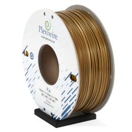 PLA Filament Plexiwire 1,75 mm Brązowy metaliczny 0.3kg/100m