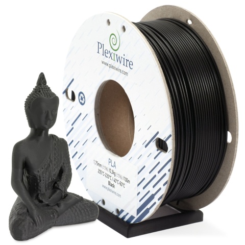 PLA Filament Plexiwire 1,75 mm Czarny 0.3kg/100m PLA Filament Plexiwire 1,75 mm Czarny 0.3kg/100m