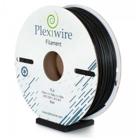 PLA Filament Plexiwire 1,75 mm Czarny 0.9kg/300m