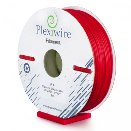 PLA Filament Plexiwire 1,75 mm Czerwony 0.9kg/300m