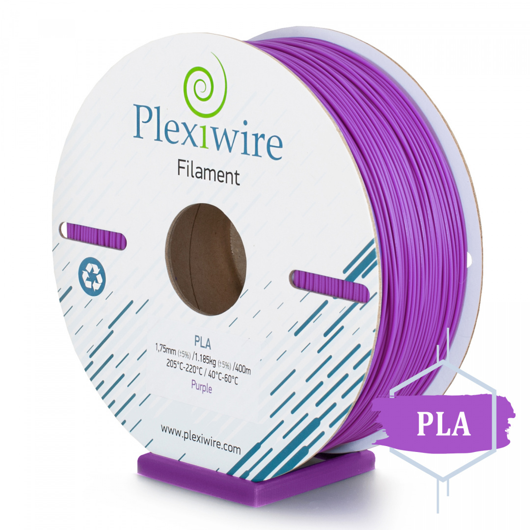 PLA Filament Plexiwire 1,75 mm Fioletowy 1.2kg/400m