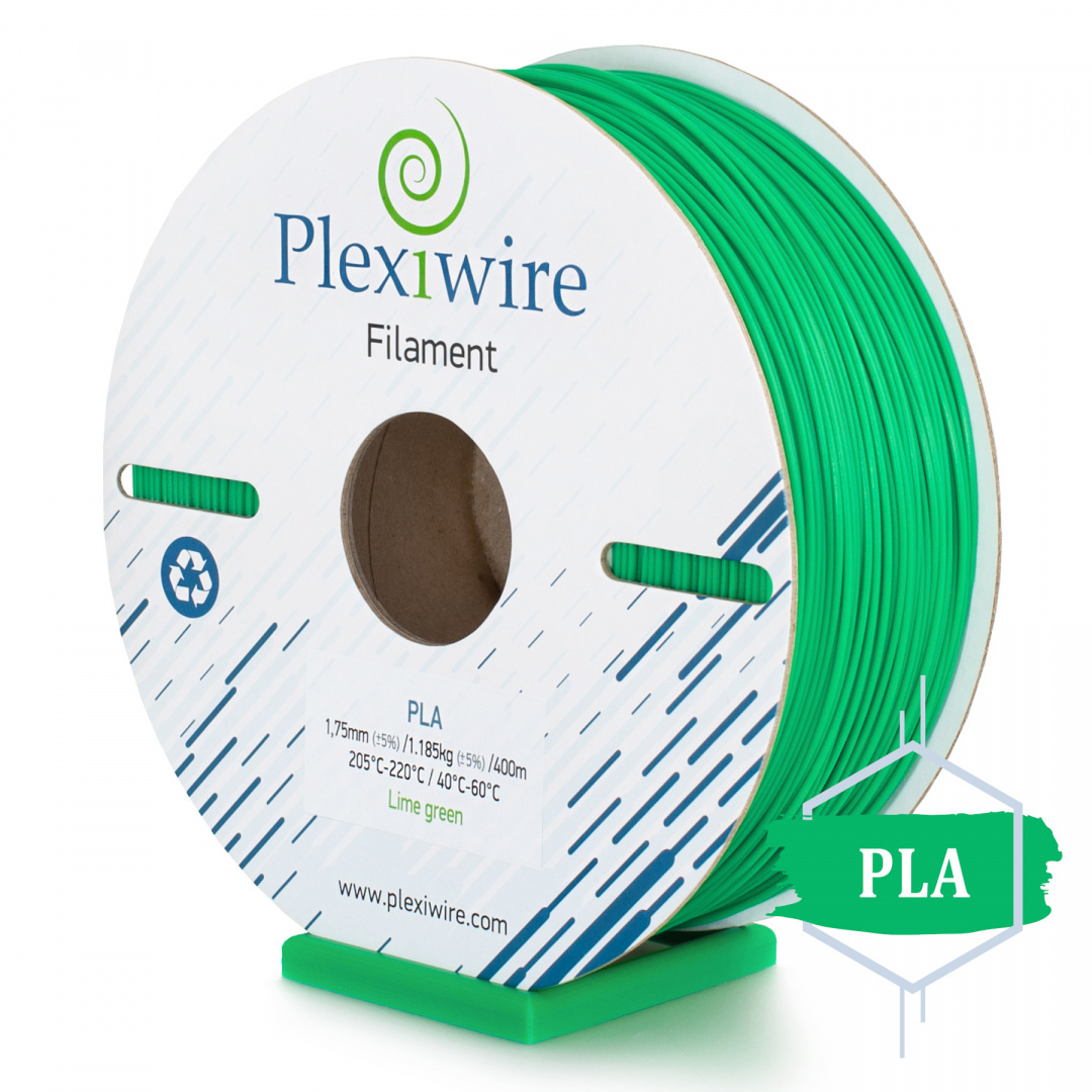 PLA Filament Plexiwire 1,75 mm Jasnozielony 1.2kg/400m