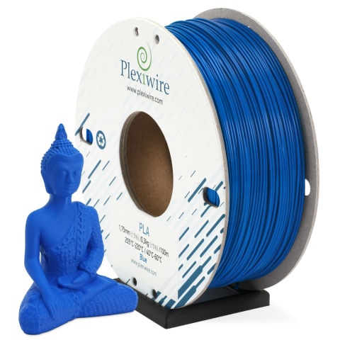 PLA Filament Plexiwire 1,75 mm Niebieski 0.3kg/100m PLA Filament Plexiwire 1,75 mm Niebieski 0.3kg/100m