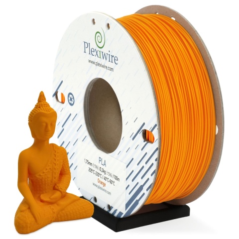 PLA Filament Plexiwire 1,75 mm Pomarańczowy 0.3kg/100m PLA Filament Plexiwire 1,75 mm Pomarańczowy 0.3kg/100m