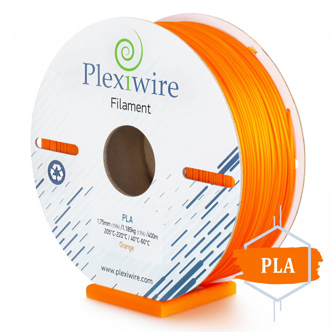 PLA Filament Plexiwire 1,75 mm Pomarańczowy 1.2kg/400m