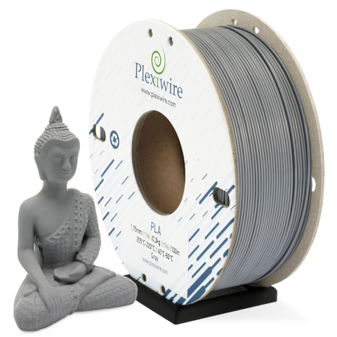 PLA Filament Plexiwire 1,75 mm Szary 0.3kg/100m PLA Filament Plexiwire 1,75 mm Szary 0.3kg/100m