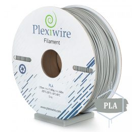 PLA Filament Plexiwire 1,75 mm Szary 1.2kg/400m