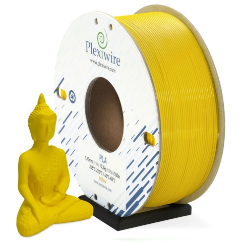 PLA Filament Plexiwire 1,75 mm Żółty 0.3kg/100m PLA Filament Plexiwire 1,75 mm Żółty 0.3kg/100m
