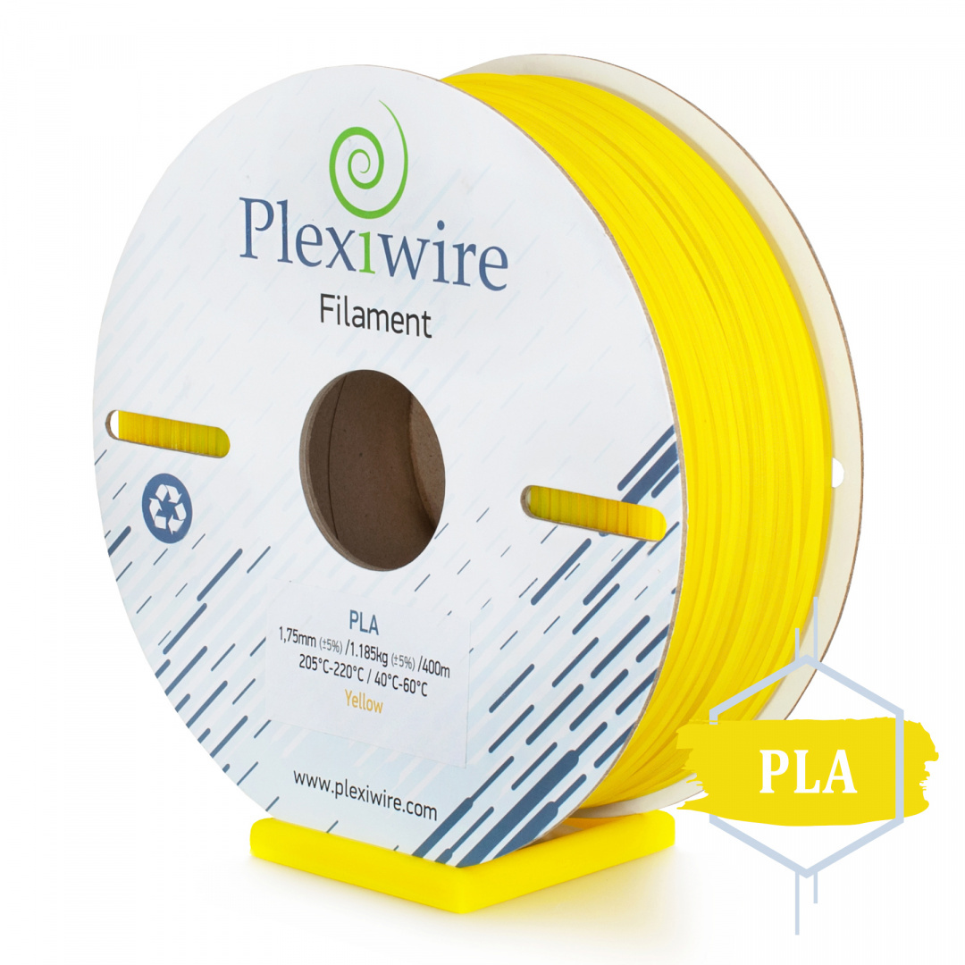 PLA Filament Plexiwire 1,75 mm Żółty 1.2kg/400m